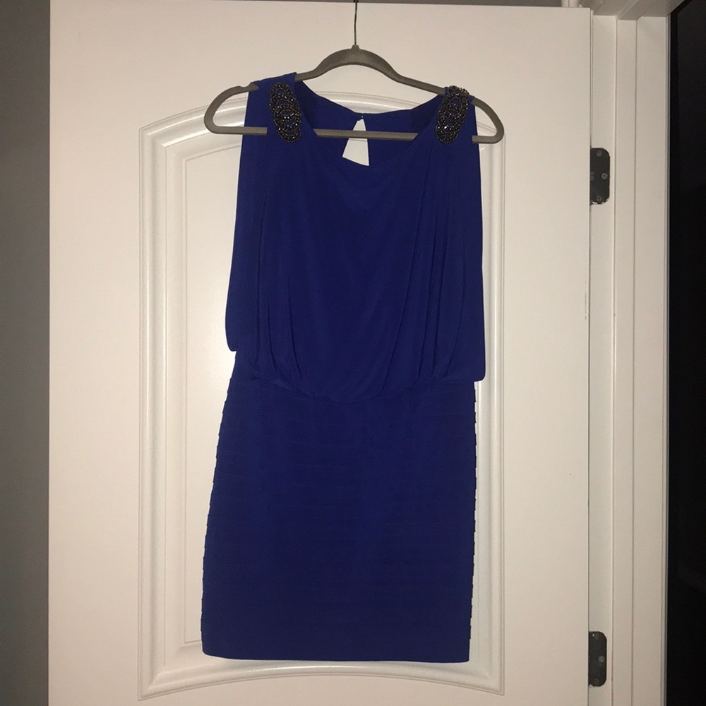 Blue dress